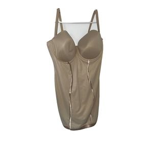 Maidenform Flexees Women's Shapewear Full Body Beige 38D